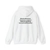 Motivational Hoodie "No Sword Without Fire"