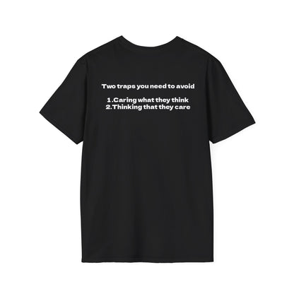 Motivational Tee "Two traps to avoid"