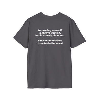 Motivational Tee "Discomfort Builds Strength"
