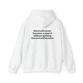 Motivational Hoodie "No Sword Without Fire"