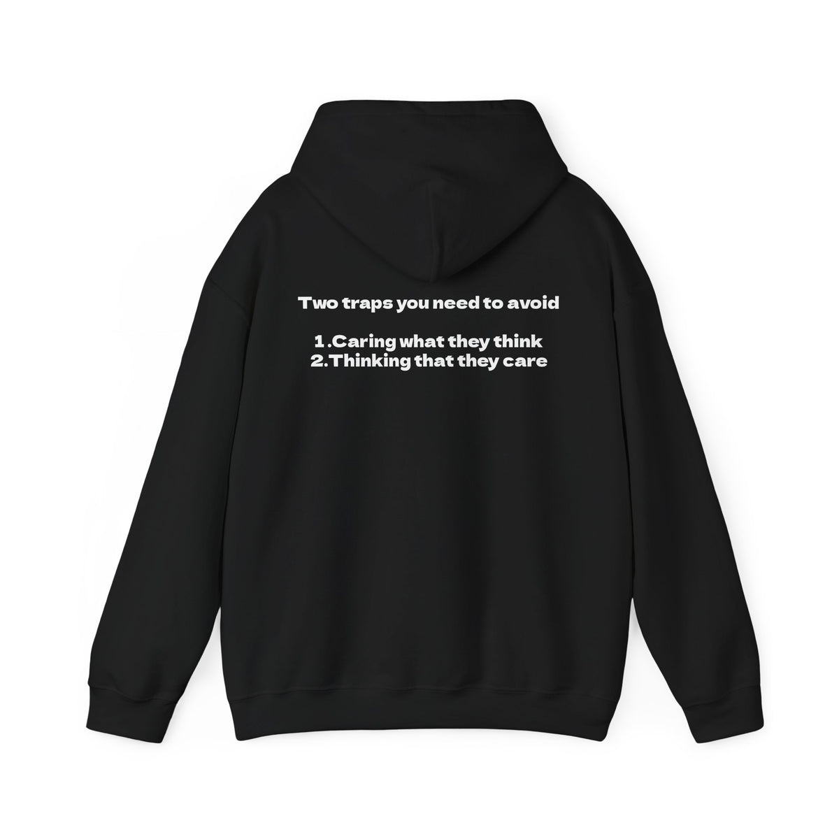 Motivational Hoodie "Two traps to avoid"
