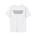 Motivational Tee "Nothing Stops Growth"