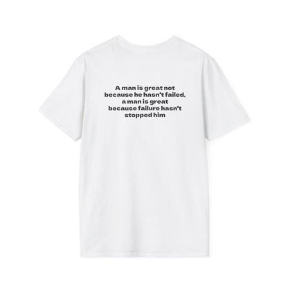 Motivational Tee "Greatness Endures Failure"