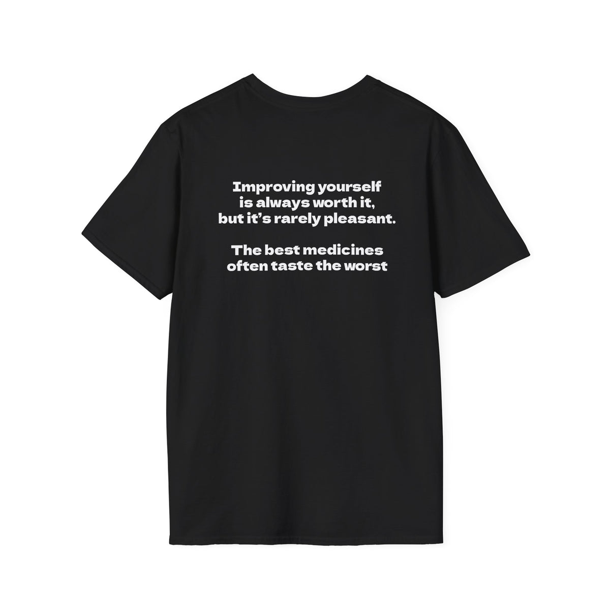 Motivational Tee "Discomfort Builds Strength"