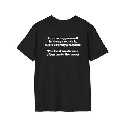 Motivational Tee "Discomfort Builds Strength"