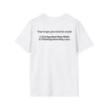Motivational Tee "Two traps to avoid"
