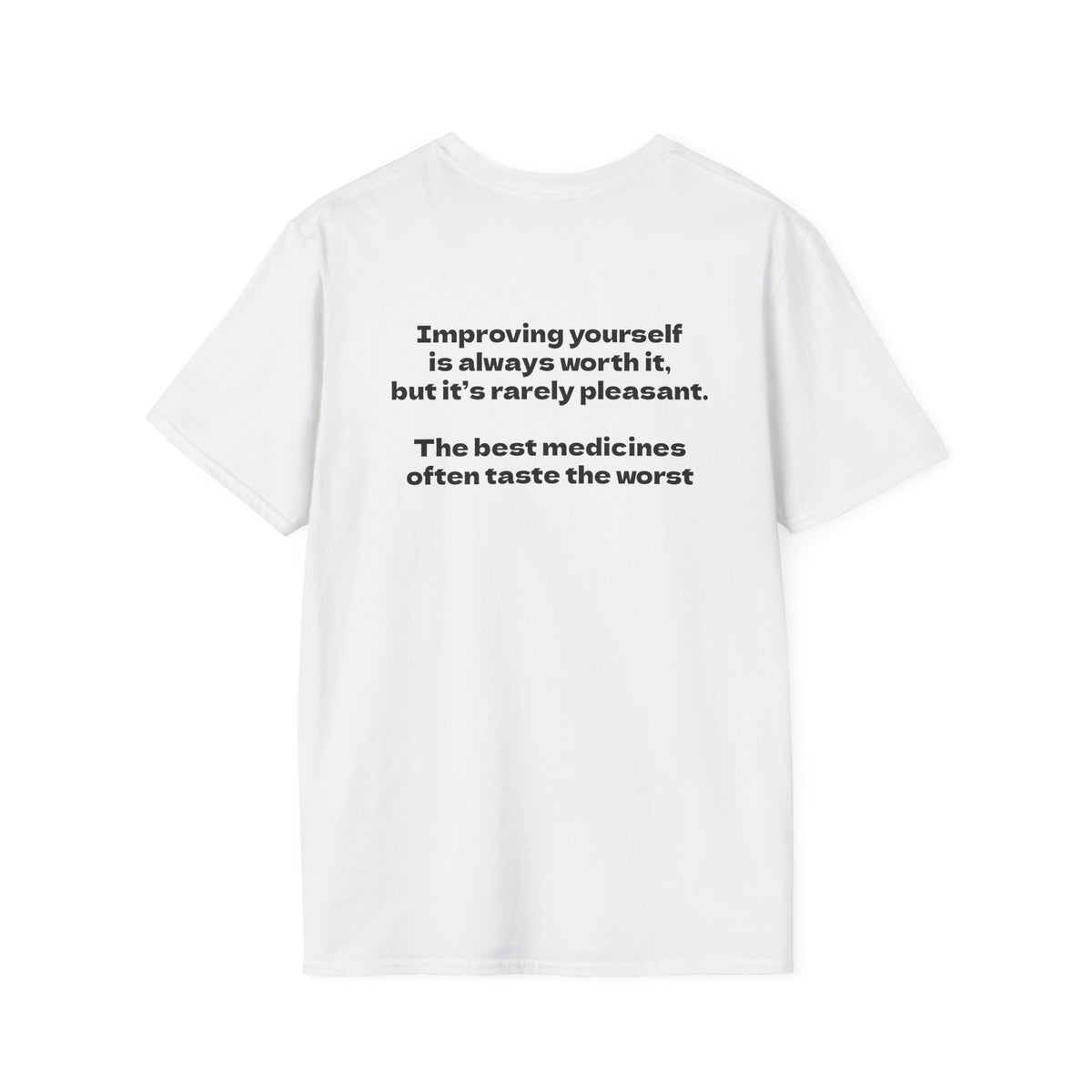 Motivational Tee "Discomfort Builds Strength"