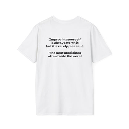 Motivational Tee "Discomfort Builds Strength"
